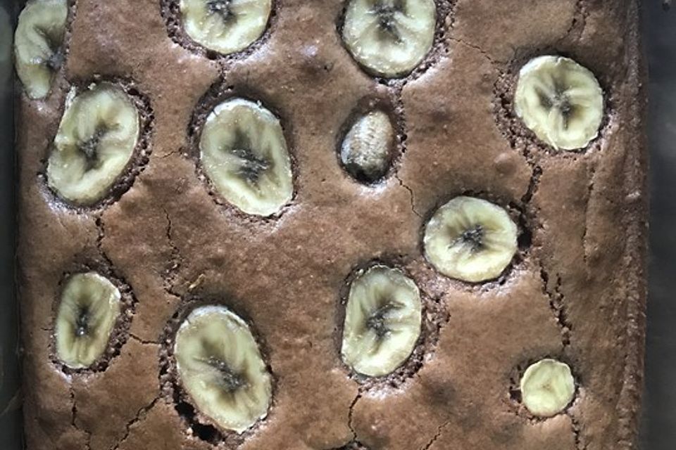 Bananen - Nutella - Brownies