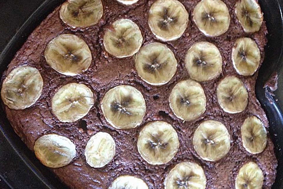 Bananen - Nutella - Brownies