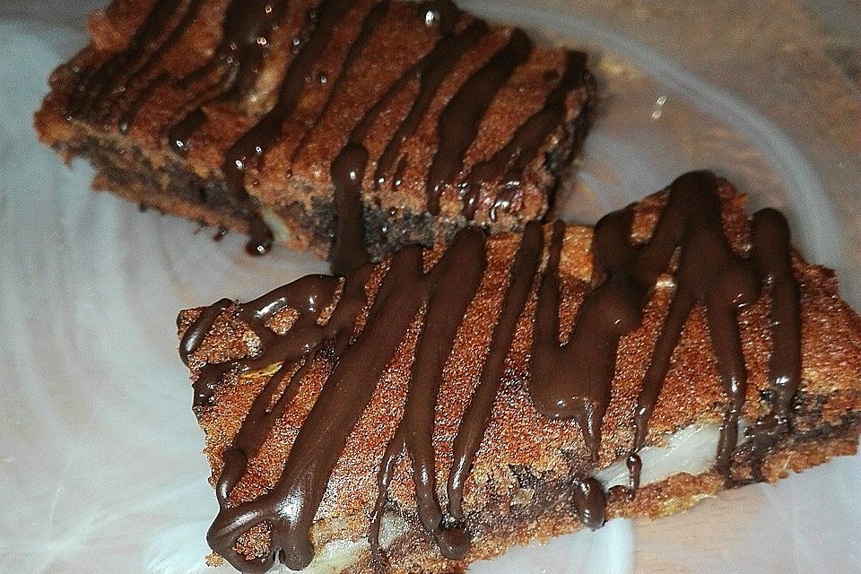 Bananen - Nutella - Brownies