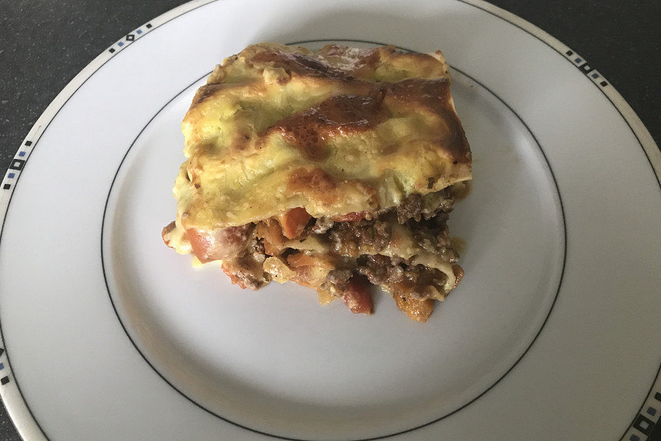 Kürbis - Lasagne