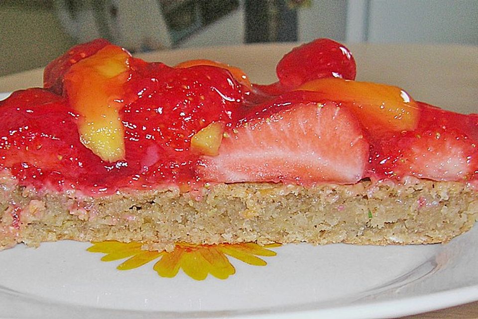 Haferflocken - Erdbeer - Kuchen