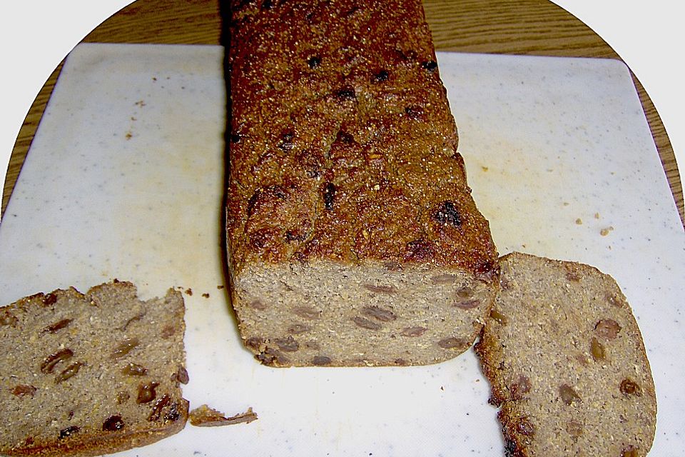 Rosinenbrot IV mit Sauerteig