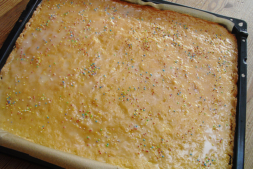 Zitronenkuchen von Blech