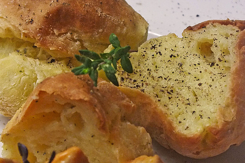 Kartoffelbällchen aus dem Ofen