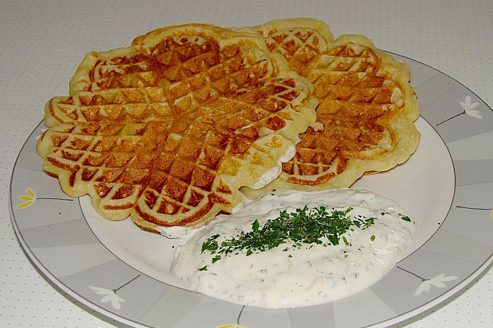 Kartoffelwaffeln