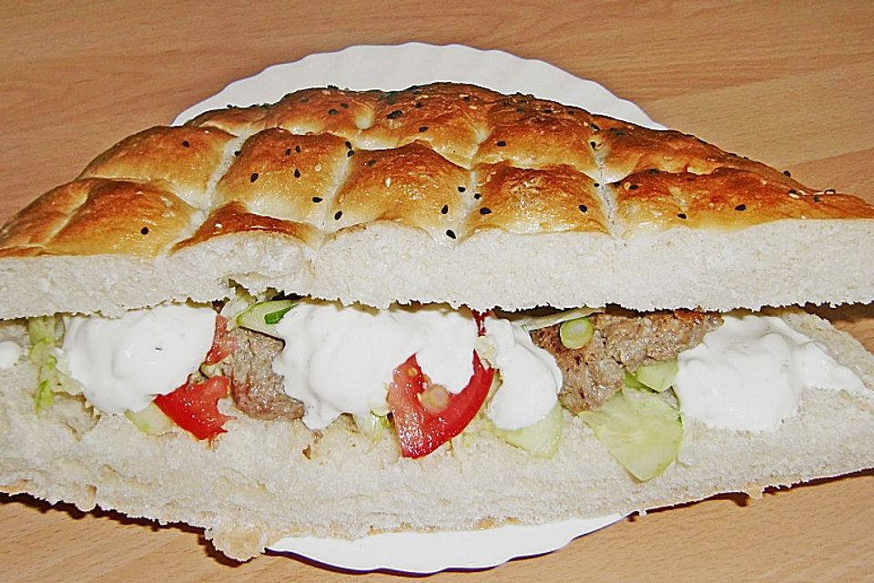 Döner mit Hackfleisch