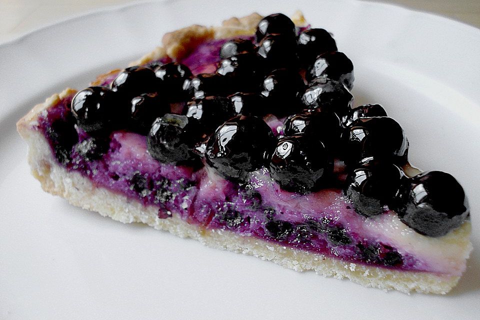 Limetten - Blaubeer - Tarte