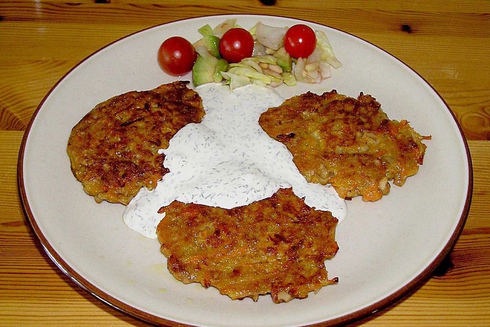 Möhrenpuffer