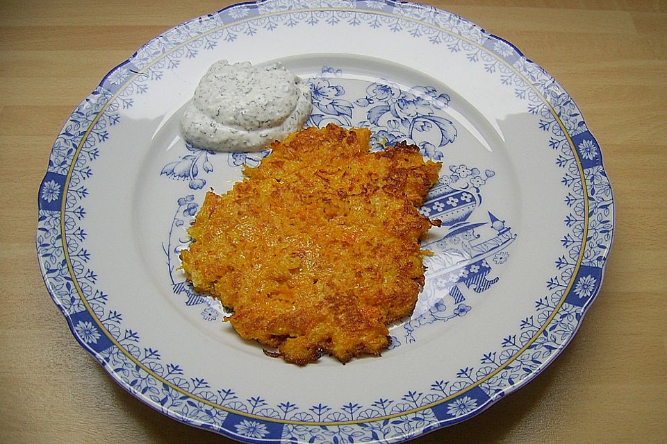 Möhrenpuffer