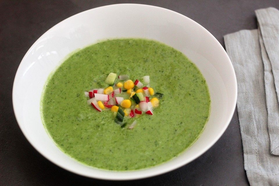 Grüne Gemüsesuppe