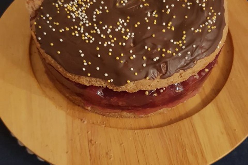 Kleiner Schoko - Kirsch - Kuchen