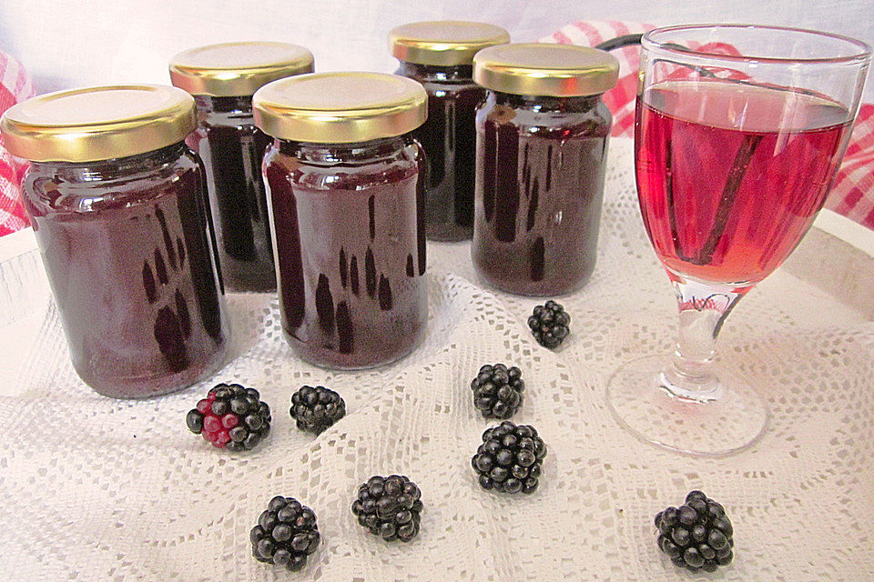 Brombeer-Prosecco-Marmelade