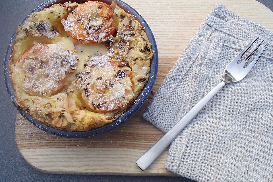 Clafoutis mit Aprikosen