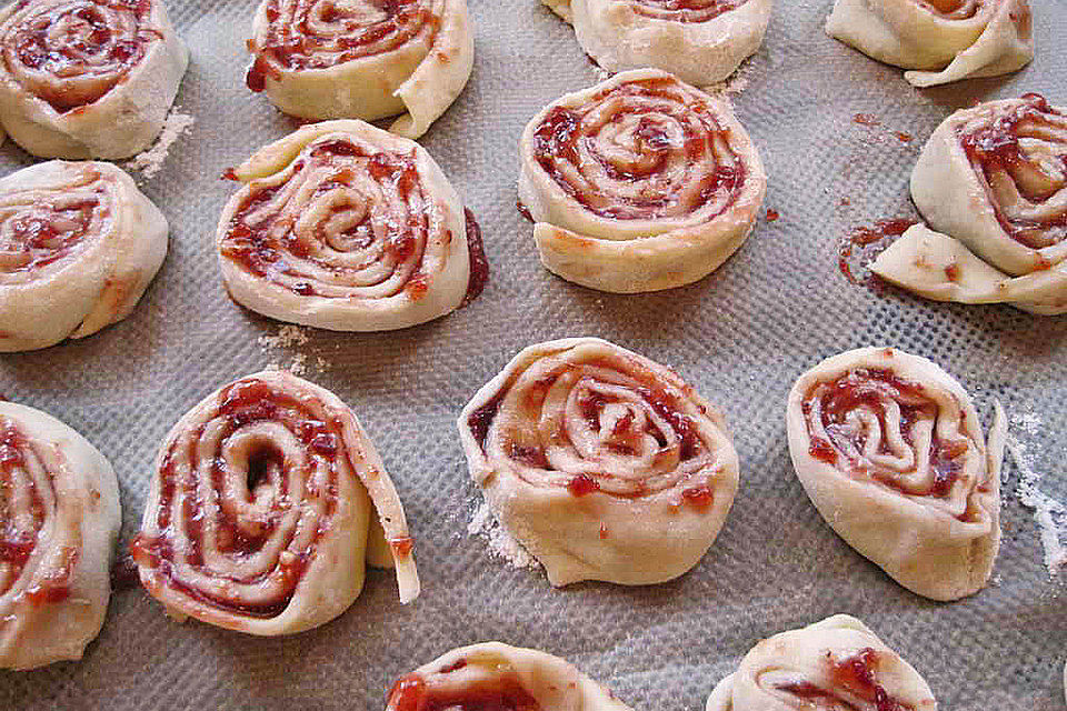 Pflaumenmus - Schnecken