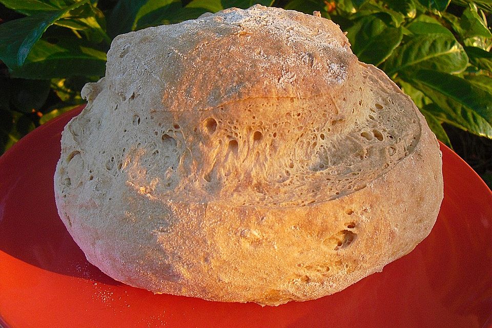 Rundes Krustenweißbrot