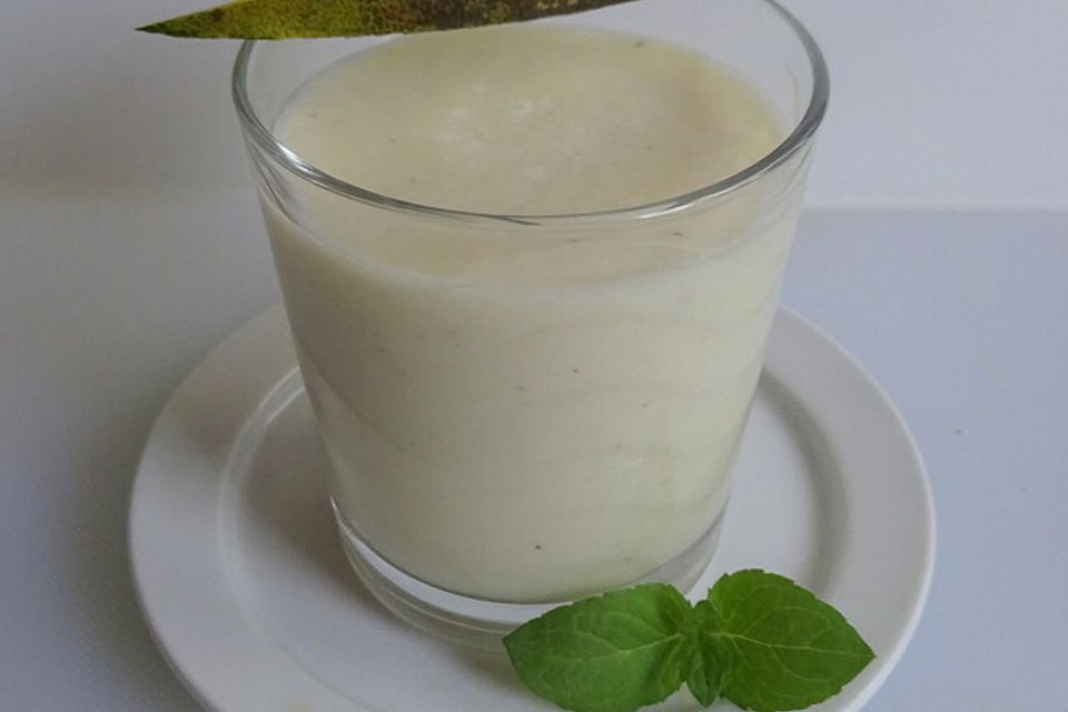 Honigmelonen - Bananen - Milchshake