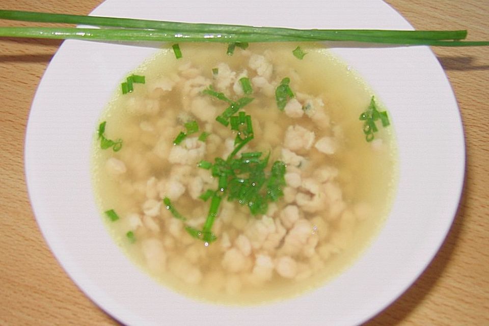 Kalbsbrätnockerl - Suppe