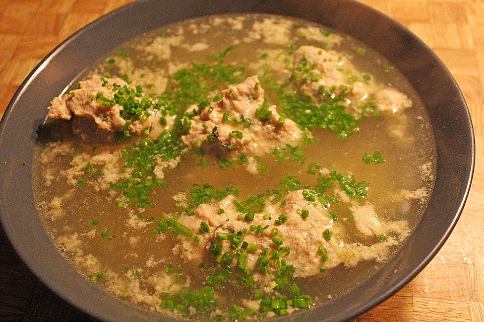 Kalbsbrätnockerl - Suppe