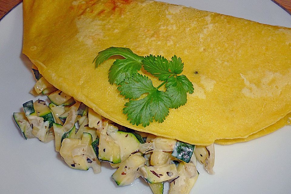 Zucchini - Pfannkuchen