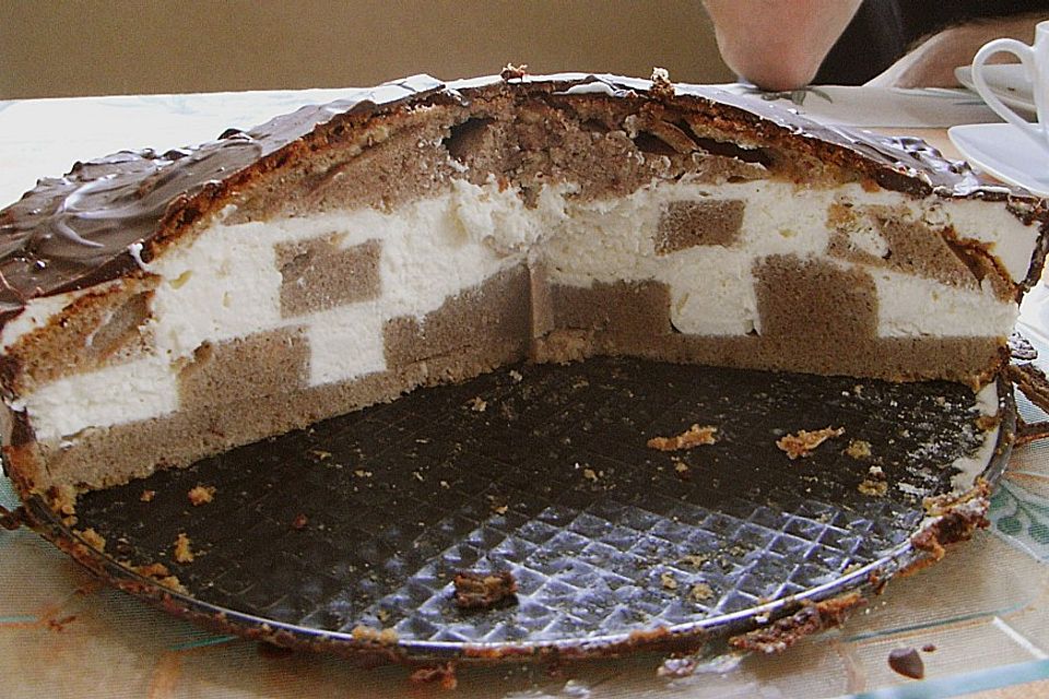 Schachbrett - Torte