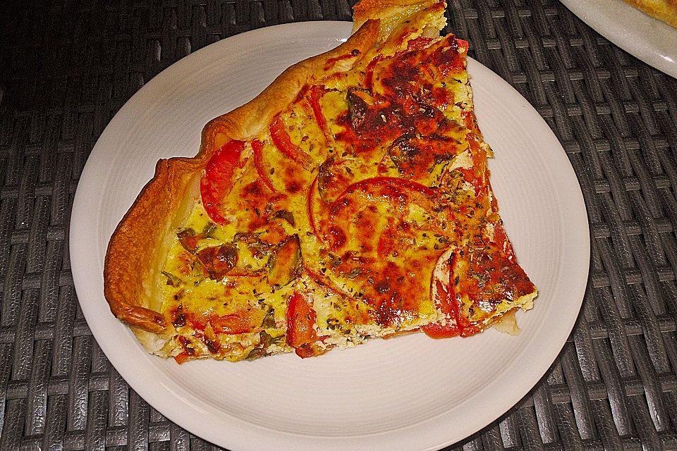 Tomaten - Quiche