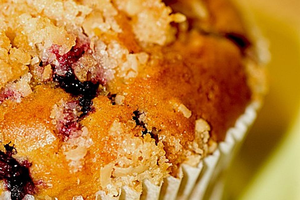 Ahornsirup - Muffins mit Haferflockenstreuseln