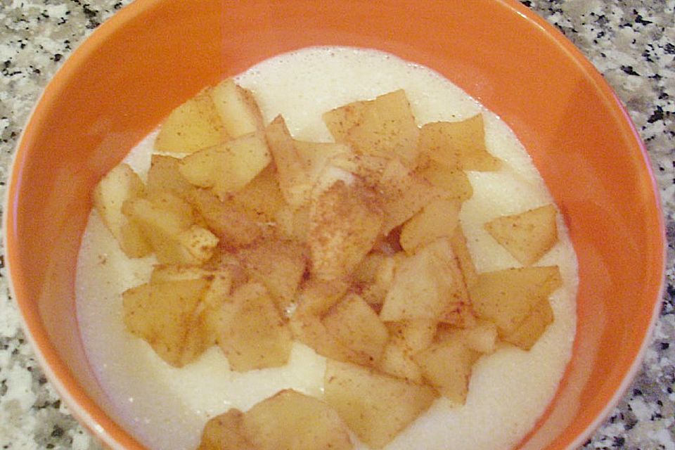 Zimt - Apfel - Grieß