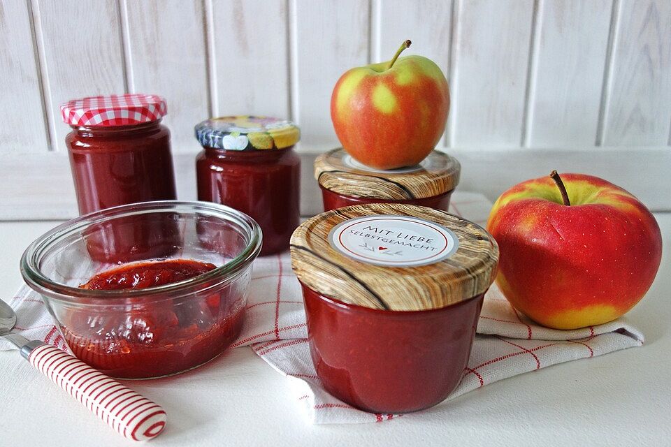 Apfel - Kirsch - Marmelade