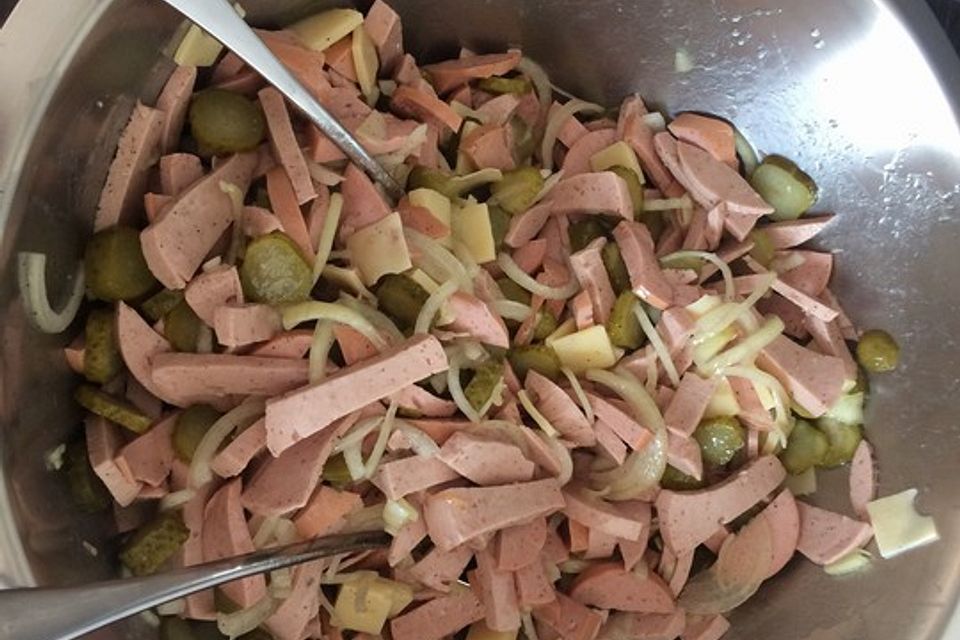 Schweizer Wurstsalat