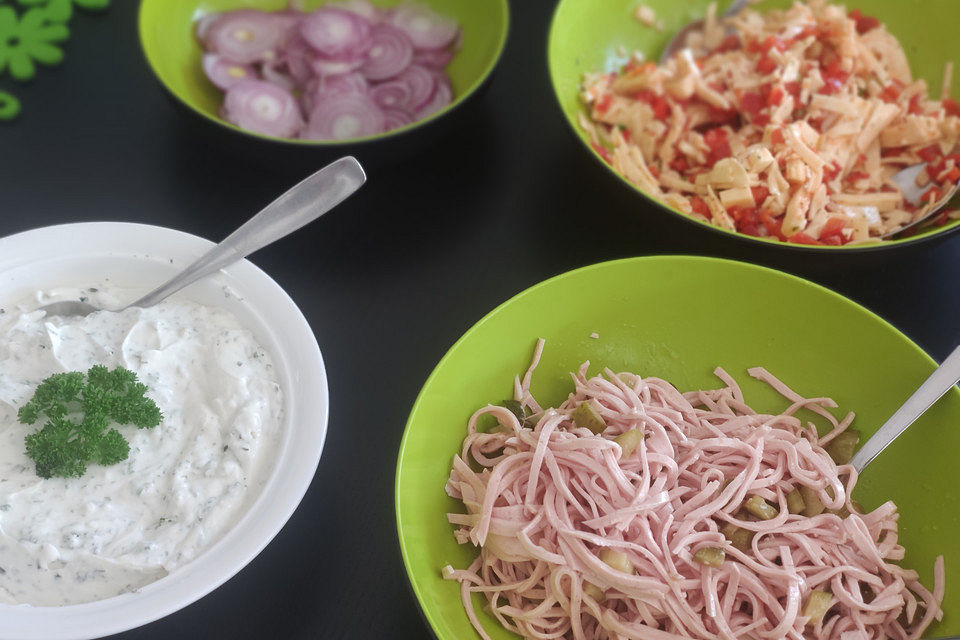 Schweizer Wurstsalat