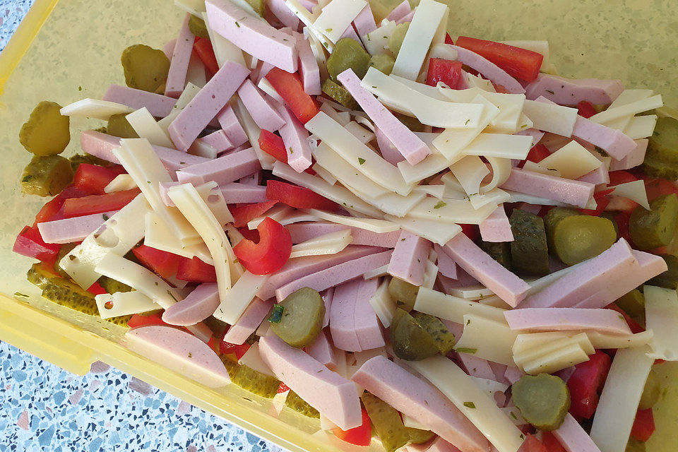 Schweizer Wurstsalat