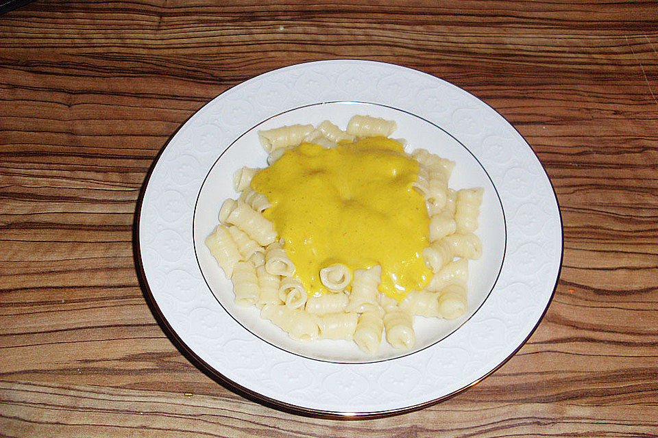 Kürbis - Gorgonzola - Sauce