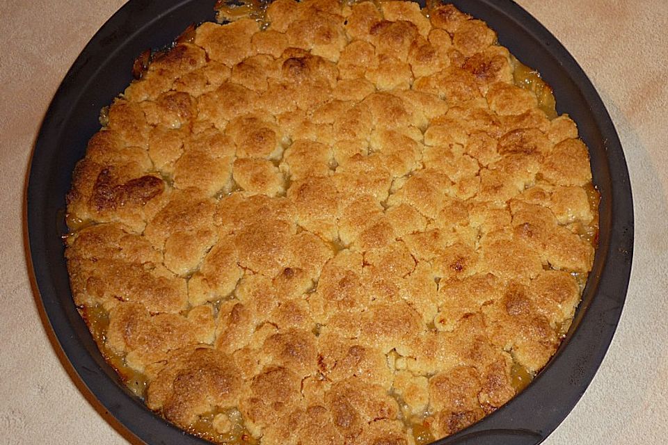 Apfeltorte / Apfelkuchen mit Apfelmus