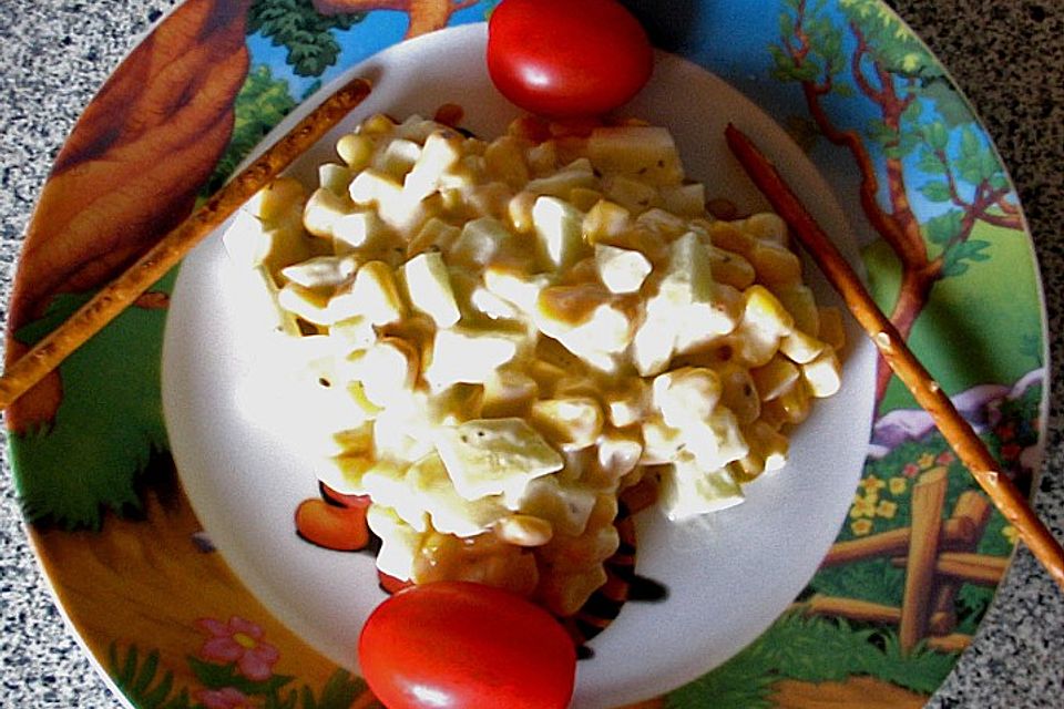 Mais - Apfel - Salat