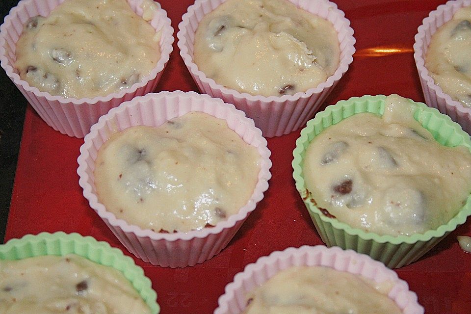 Schokopudding - Muffins