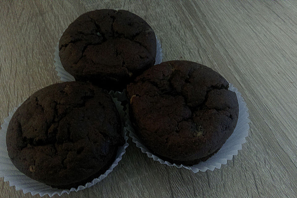 Schokoladige Jumbo - Muffins