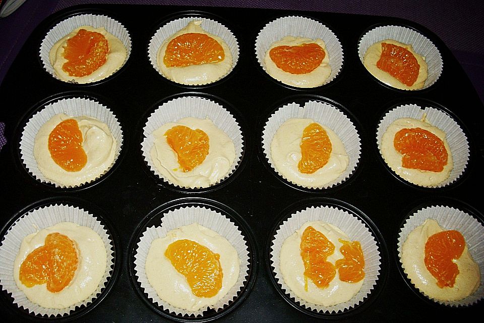 Mandarinen - Muffins