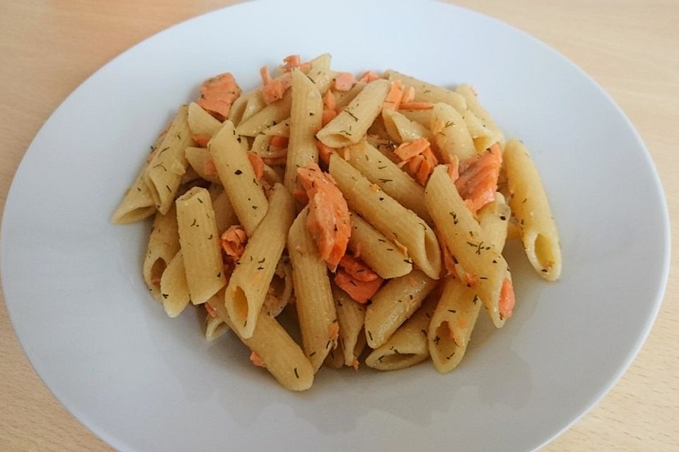 15-Minuten-Lachs-Spaghetti