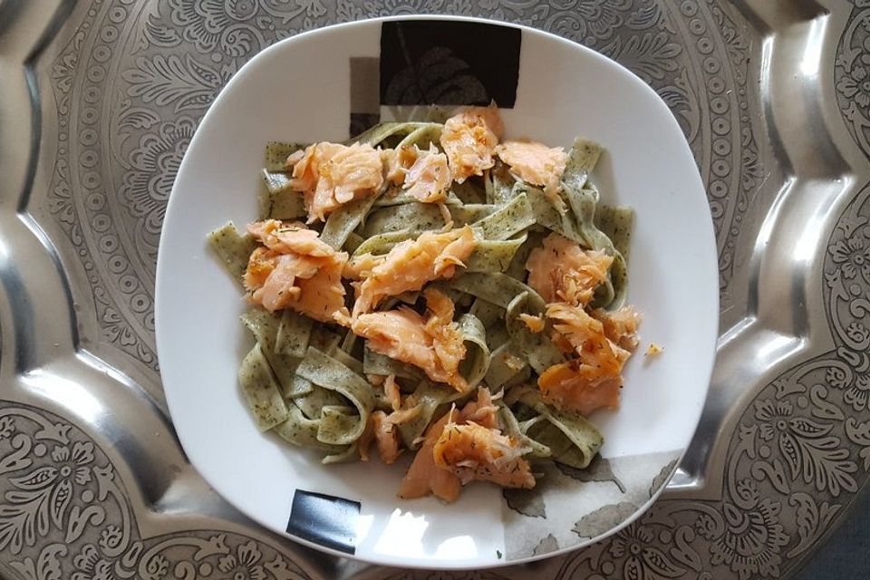 15-Minuten-Lachs-Spaghetti