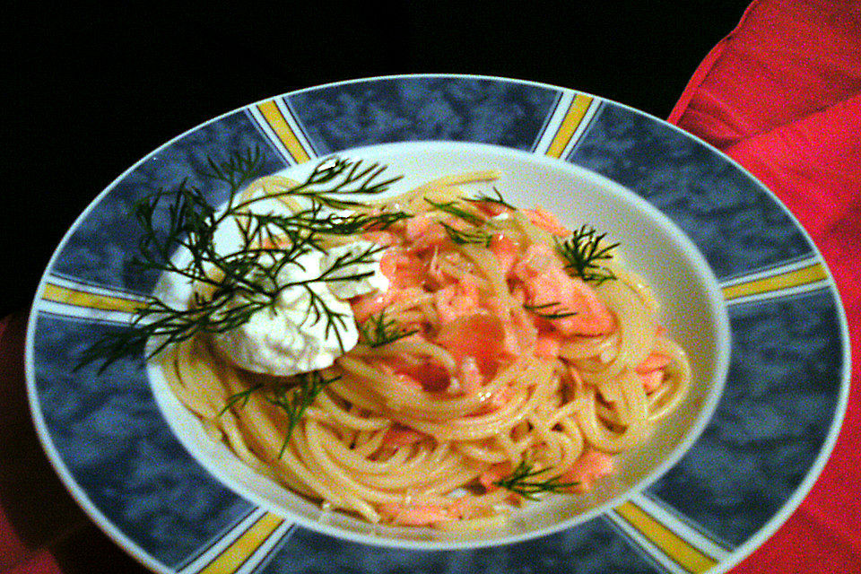 15-Minuten-Lachs-Spaghetti