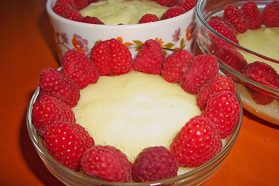 Sahne - Grieß - Dessert