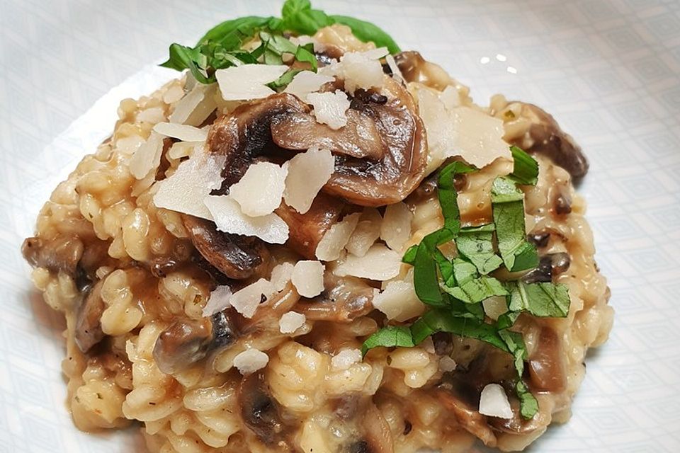 Pilzrisotto