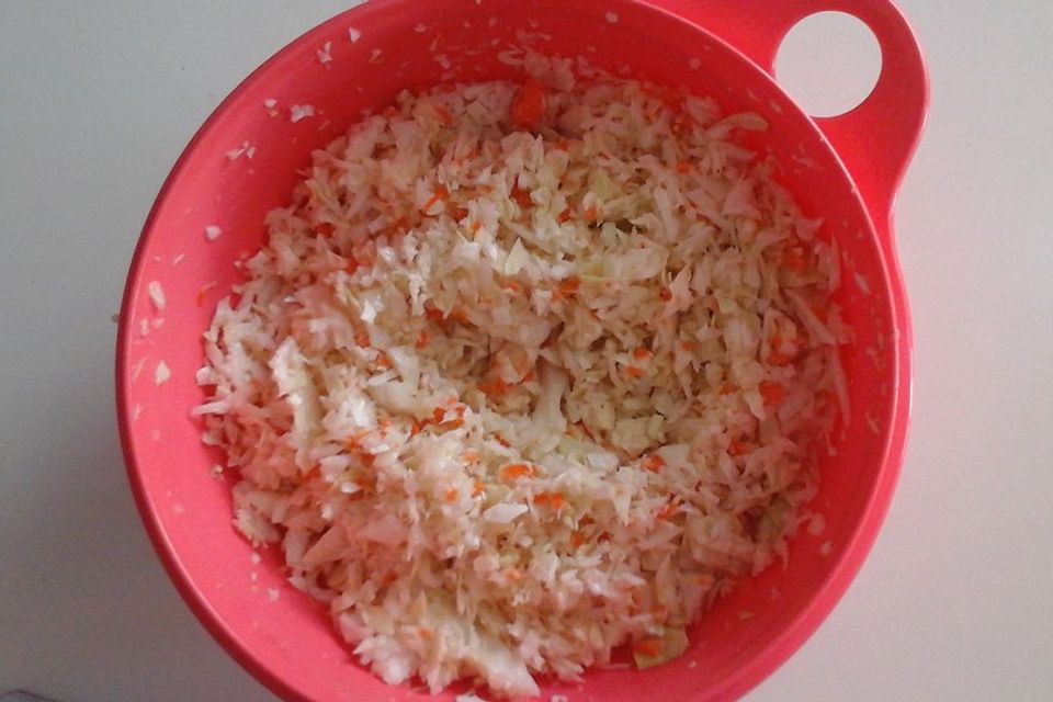 Krautsalat mit Karotten