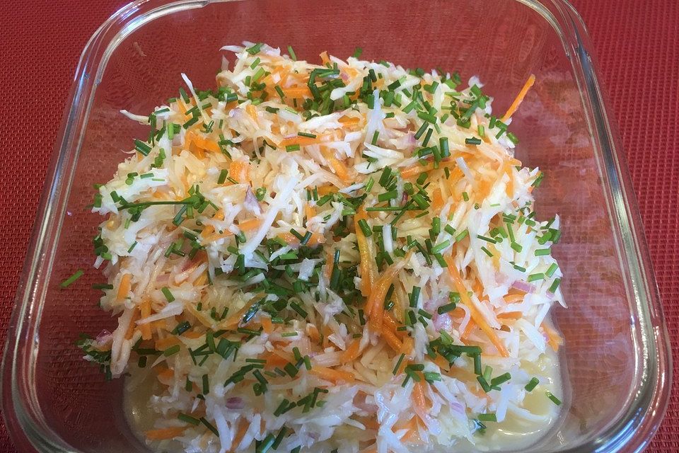 Krautsalat mit Karotten