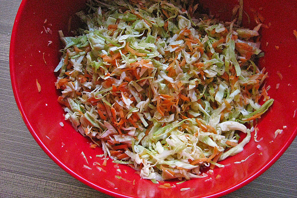 Krautsalat mit Karotten