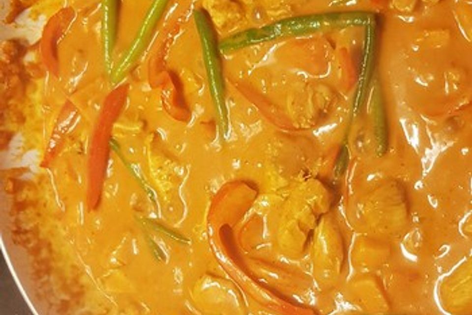 Hähnchencurry mit Süßkartoffeln