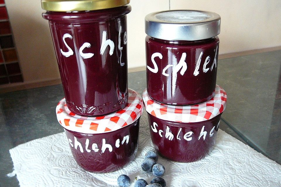 Schlehenmarmelade