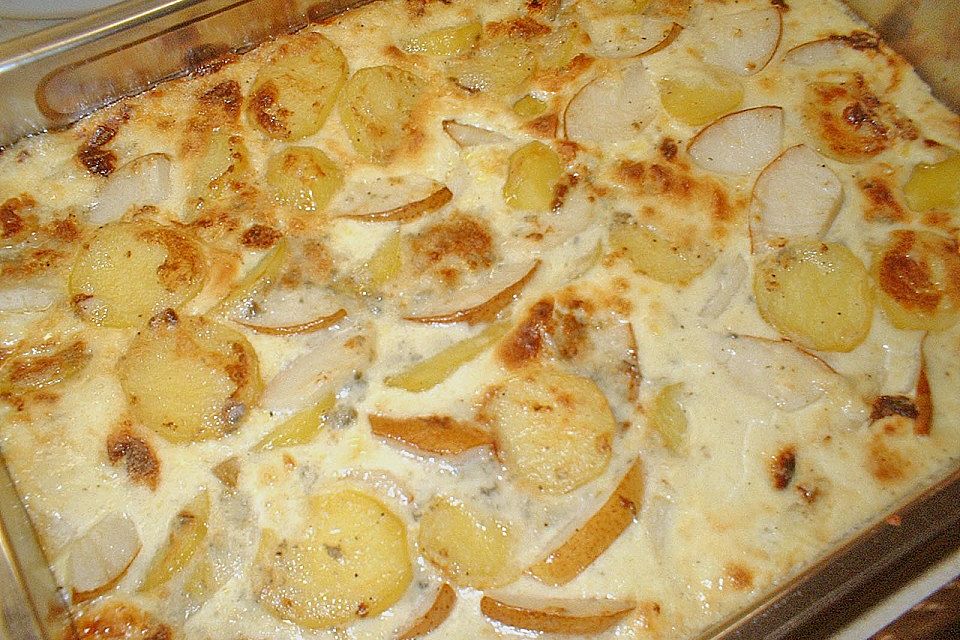 Kartoffel - Birnen - Gratin