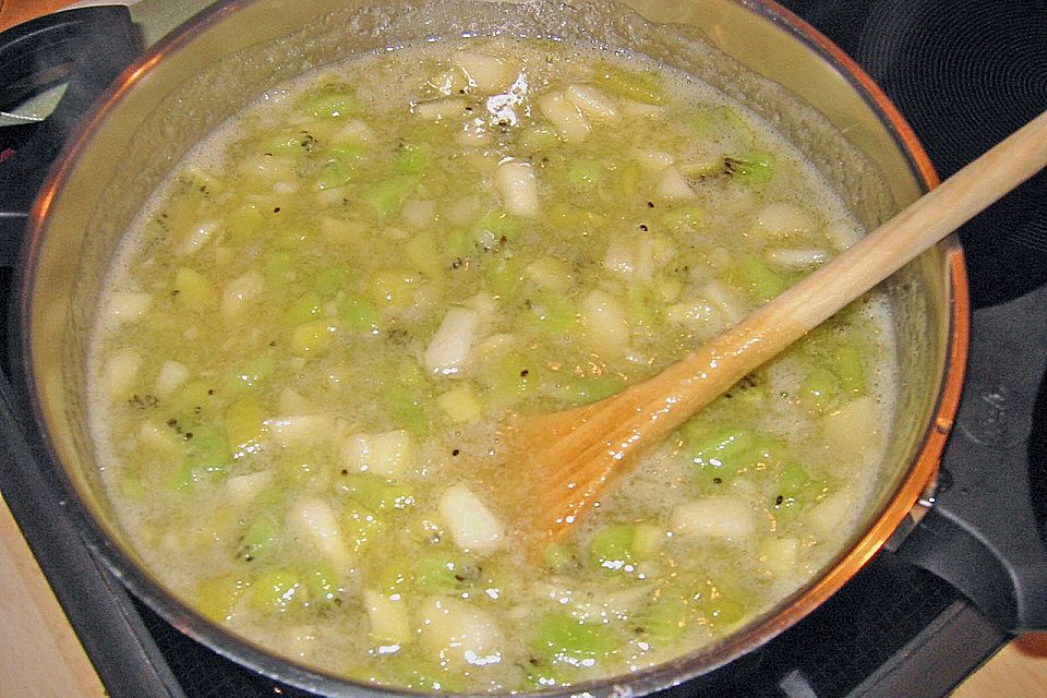 Birnen - Kiwi - Konfitüre