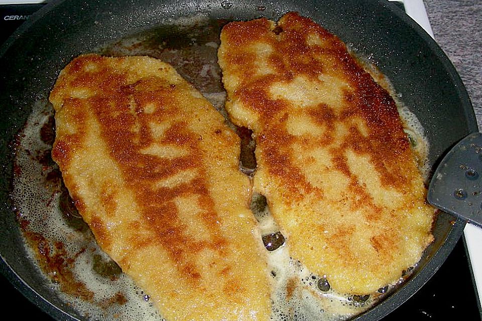 Panierter Pangasius